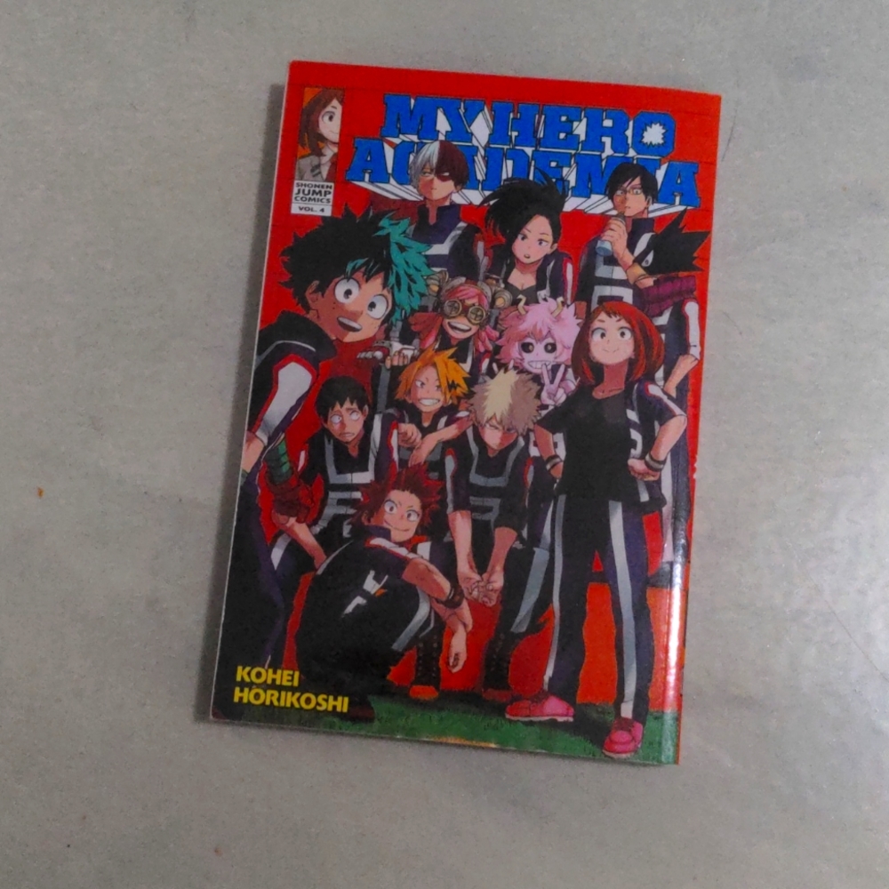 My Hero Academia volume 4